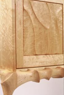 Maple Sideboard Detail