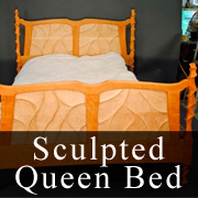 Sculpted Queen Bed