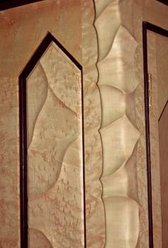 Tall Carved Cabinet Detail