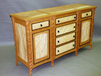 Birdseye Maple Sideboard